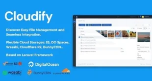 Cloudify v1.0.1 Nulled – Trình quản lý tệp tự lưu trữ