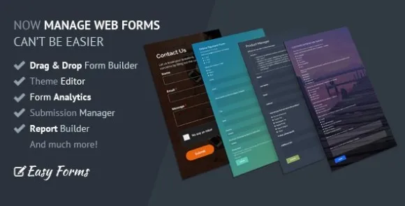 Easy Forms v2.0.5 Nulled – Trình tạo và quản lý biểu mẫu nâng cao