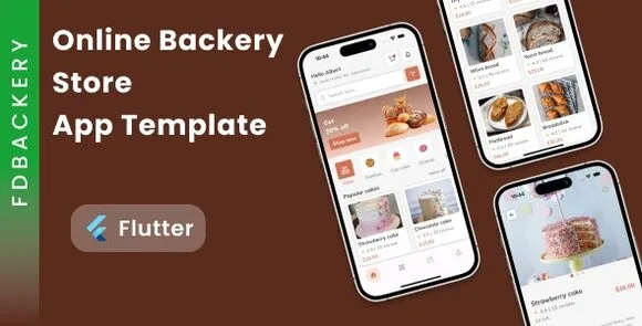 FDBackery v1.0 – Mẫu ứng dụng Cửa hàng Backery trực tuyến