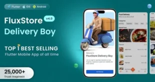 FluxStore Delivery Boy v4.1.1 – Ứng dụng Flutter cho nguồn Woocommerce