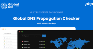 Global DNS v2.8.0 Nulled – Trình kiểm tra lan truyền DNS – Tra cứu WHOIS