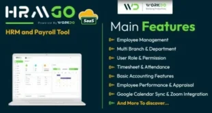 HRMGo SaaS v6.5 Nulled – Công cụ quản lý nhân sự và tính lương