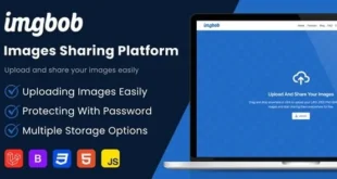 Imgbob v1.6 Nulled – Nền tảng tải lên và chia sẻ hình ảnh