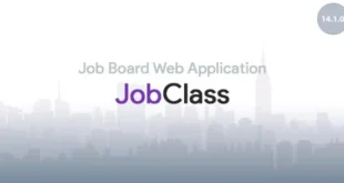 JobClass v14.1.0 Nulled – Ứng dụng web bảng công việc