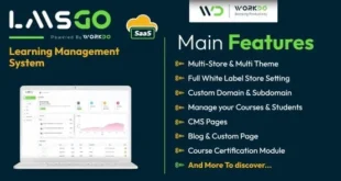 LMSGo SaaS v4.2 Nulled – Tập lệnh hệ thống quản lý học tập