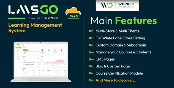 LMSGo SaaS v4.2 Nulled – Tập lệnh hệ thống quản lý học tập