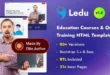 Ledu v1.2 – Khóa học giáo dục & Mẫu Bootstrap 5