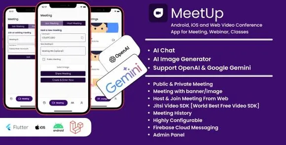 MeetUp v2.6.00 – Ứng dụng hội nghị video trên Android, iOS và Web