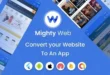 MightyWeb Webview v21.0 – Trình chuyển đổi web sang ứng dụng