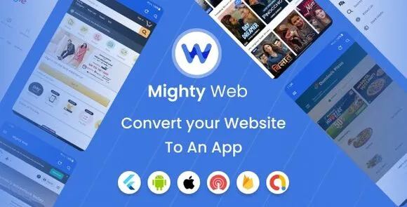 MightyWeb Webview v21.0 – Trình chuyển đổi web sang ứng dụng