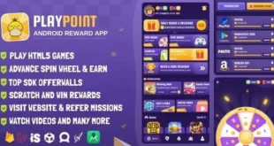 PlayPoint v1.3 – Ứng dụng Android có mã nguồn bảng điều khiển quản trị