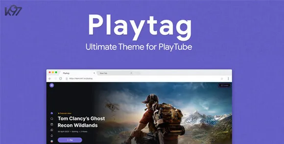 Playtag v1.0.6 – Chủ đề PlayTube