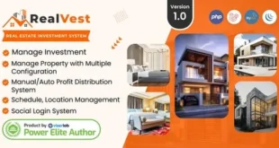 RealVest v2.0 Nulled – Hệ thống đầu tư bất động sản