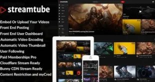StreamTube v3.0.16 Nulled – Truyền phát video