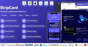 StripCard v3.5.0 Nulled – Giải pháp thẻ tín dụng ảo