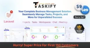Taskify v1.0.9 – Quản lý dự án