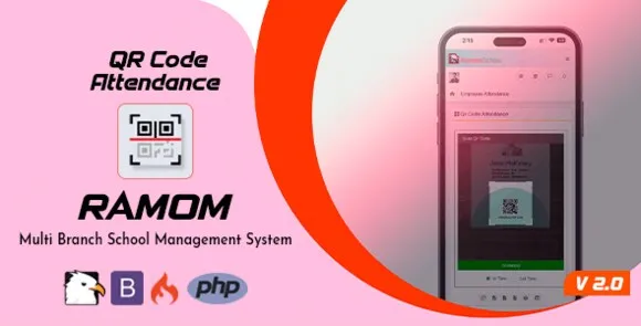 Tham dự mã QR của trường Ramom v2.0