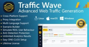 Traffic Wave v2.4.0 – Ứng dụng tạo lưu lượng truy cập web