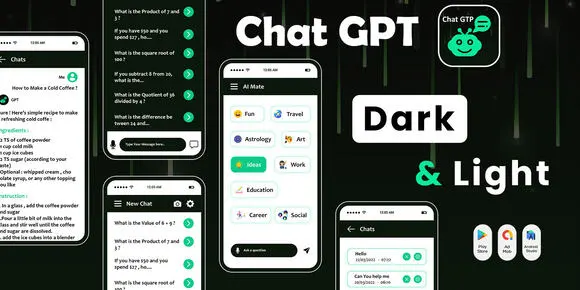 Trò chuyện GTP – ChattyAI – Mã nguồn Android