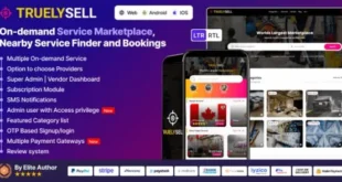 TruelySell v2.3.4 Nulled – Thị trường dịch vụ theo yêu cầu