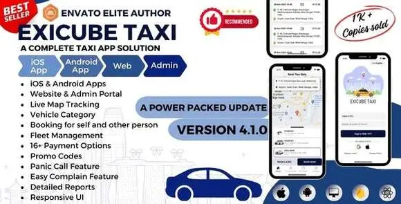 Ứng dụng Exicube Taxi v4.1.4