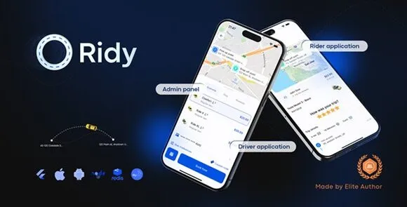 Ứng dụng Ridy Taxi v3.1.12