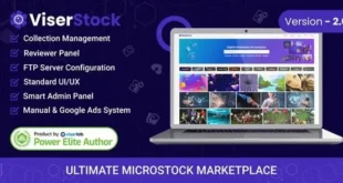 ViserStock v2.0 Nulled – Tập lệnh PHP cuối cùng của Microstock Marketplace