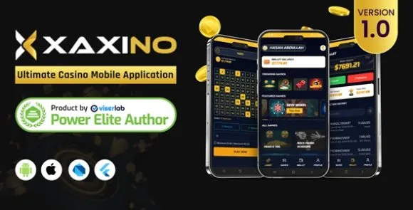 Xaxino v1.1 – Nguồn ứng dụng di động sòng bạc