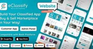 eClassify v1.1.0 – Ứng dụng Flutter Marketplace mua và bán