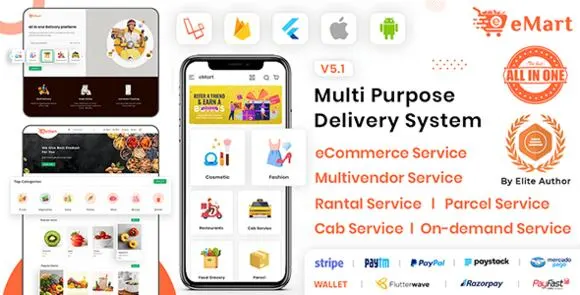 eMart v5.1 – Thực phẩm đa nhà cung cấp