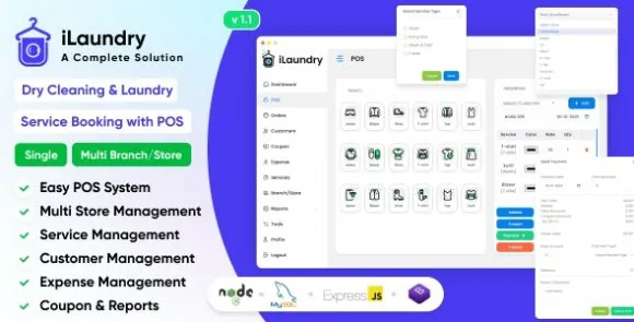 iLaundry v1.1 – Đặt dịch vụ giặt khô