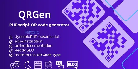 QRGen v1.0 – Mã QR PHP mạnh mẽ